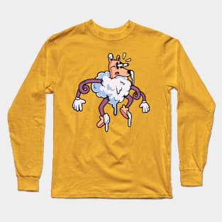 Trapped Dog Long Sleeve T-Shirt